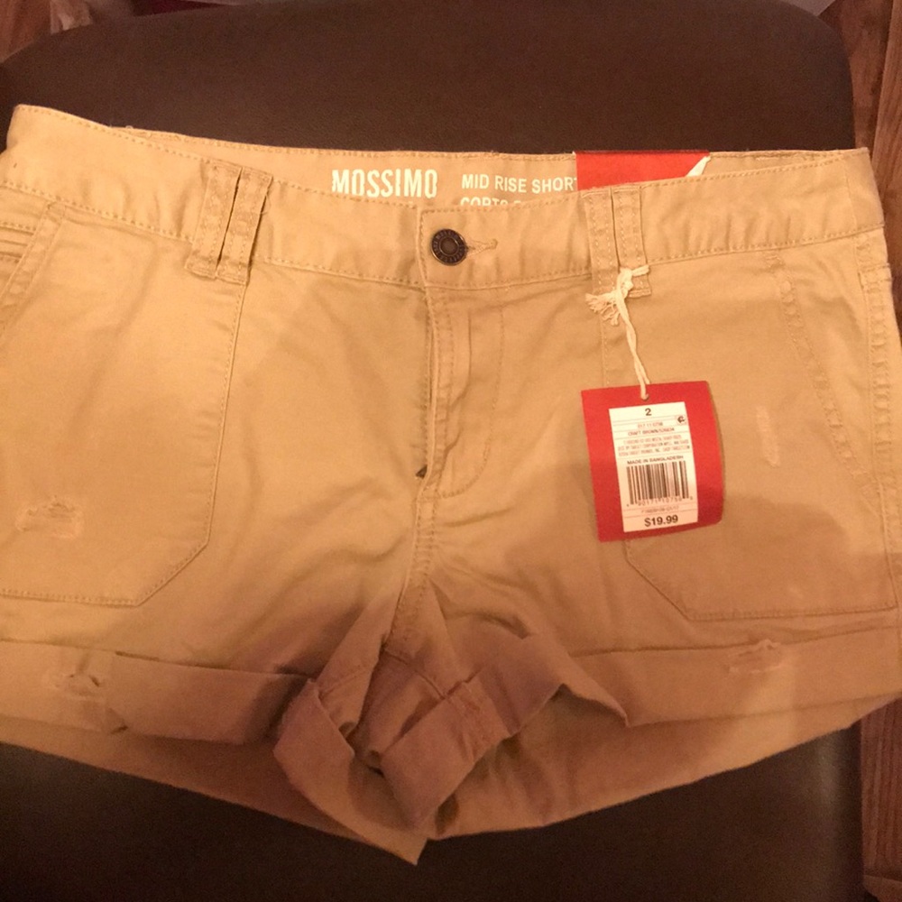 Targets Mid rise kacky shorts